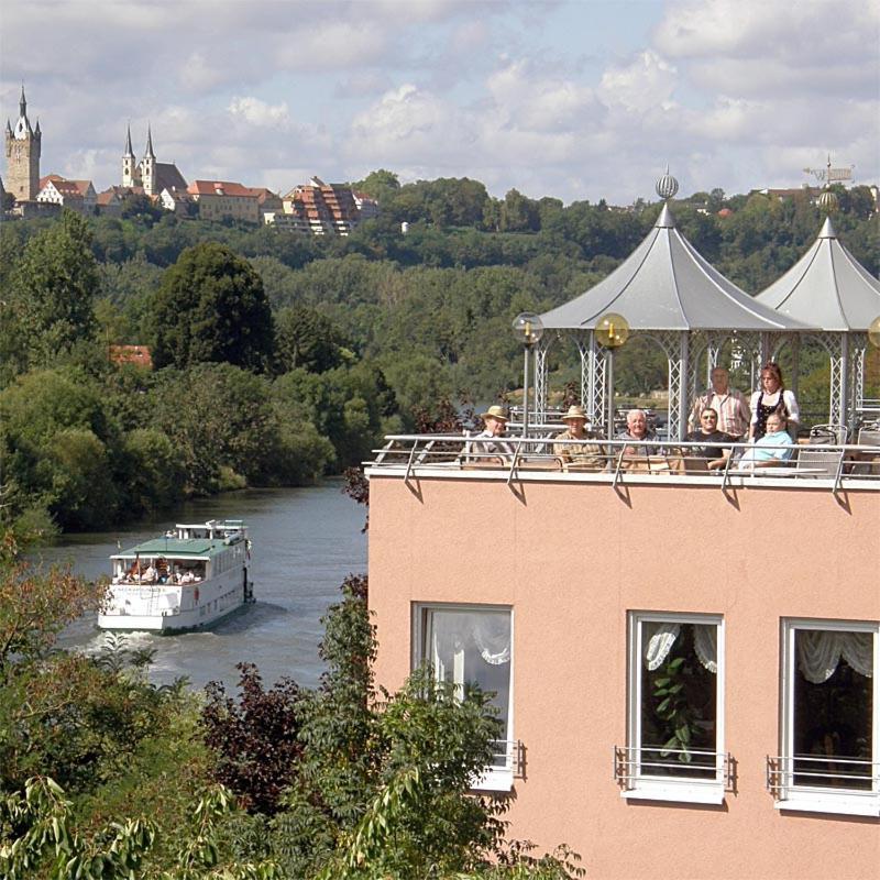 Apartments Mit Klimaanlage Am Neckarufer, Schoene Aussicht Bad Friedrichshall Kültér fotó