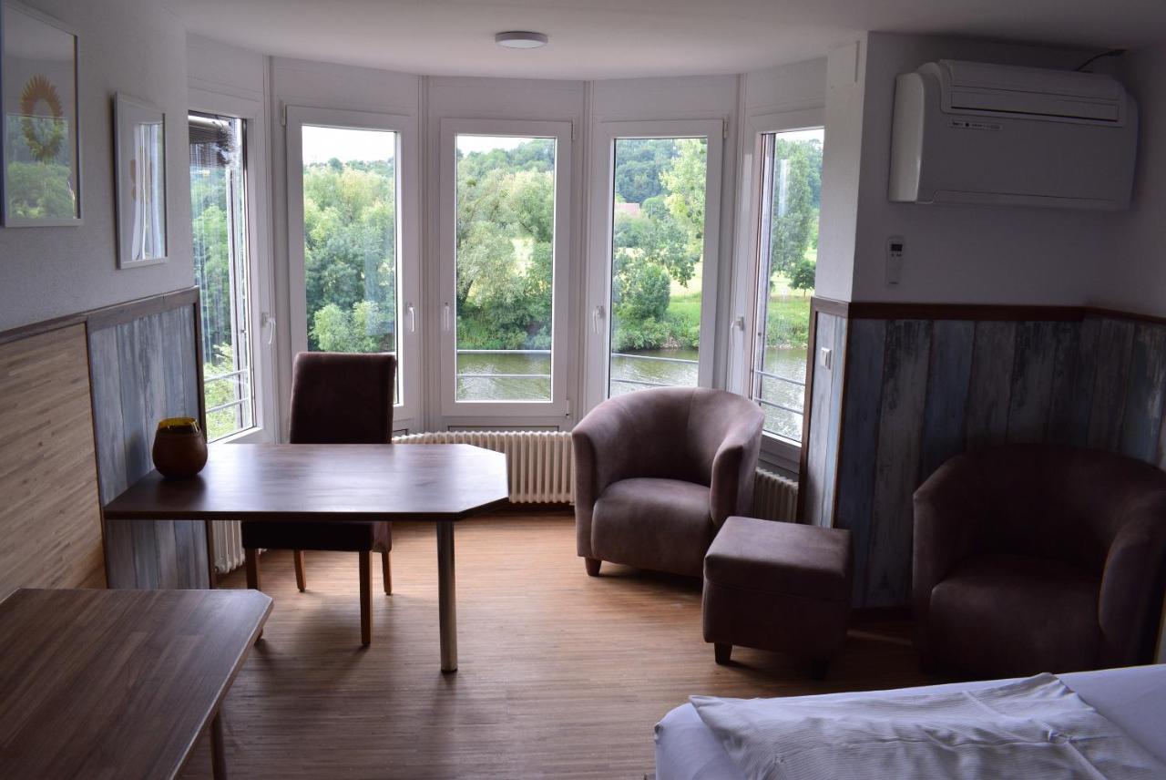 Apartments Mit Klimaanlage Am Neckarufer, Schoene Aussicht Bad Friedrichshall Kültér fotó